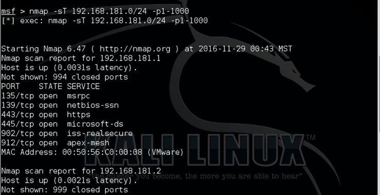 Hacking terminal
